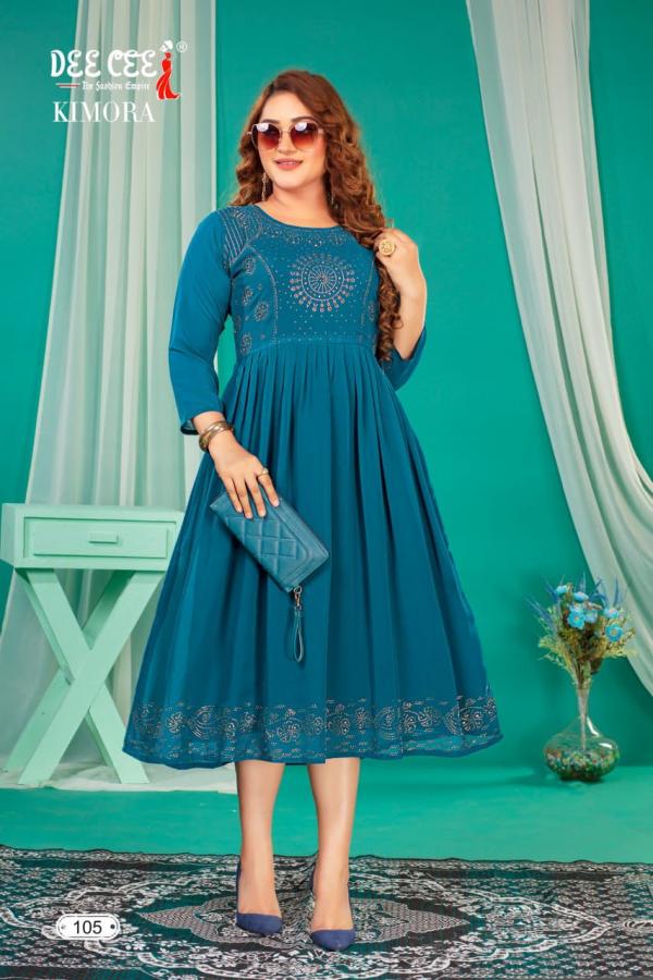 Deecee Kimora Designer Georgette Kurti Collection